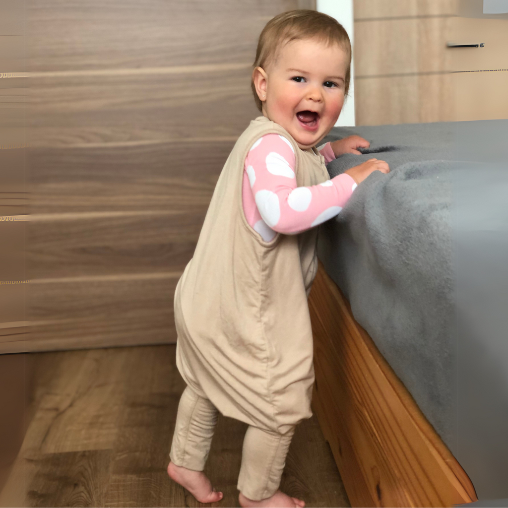 Almond Bambusz Tipegő Hálózsák Nyári 0.5 TOG - LiaaBebe