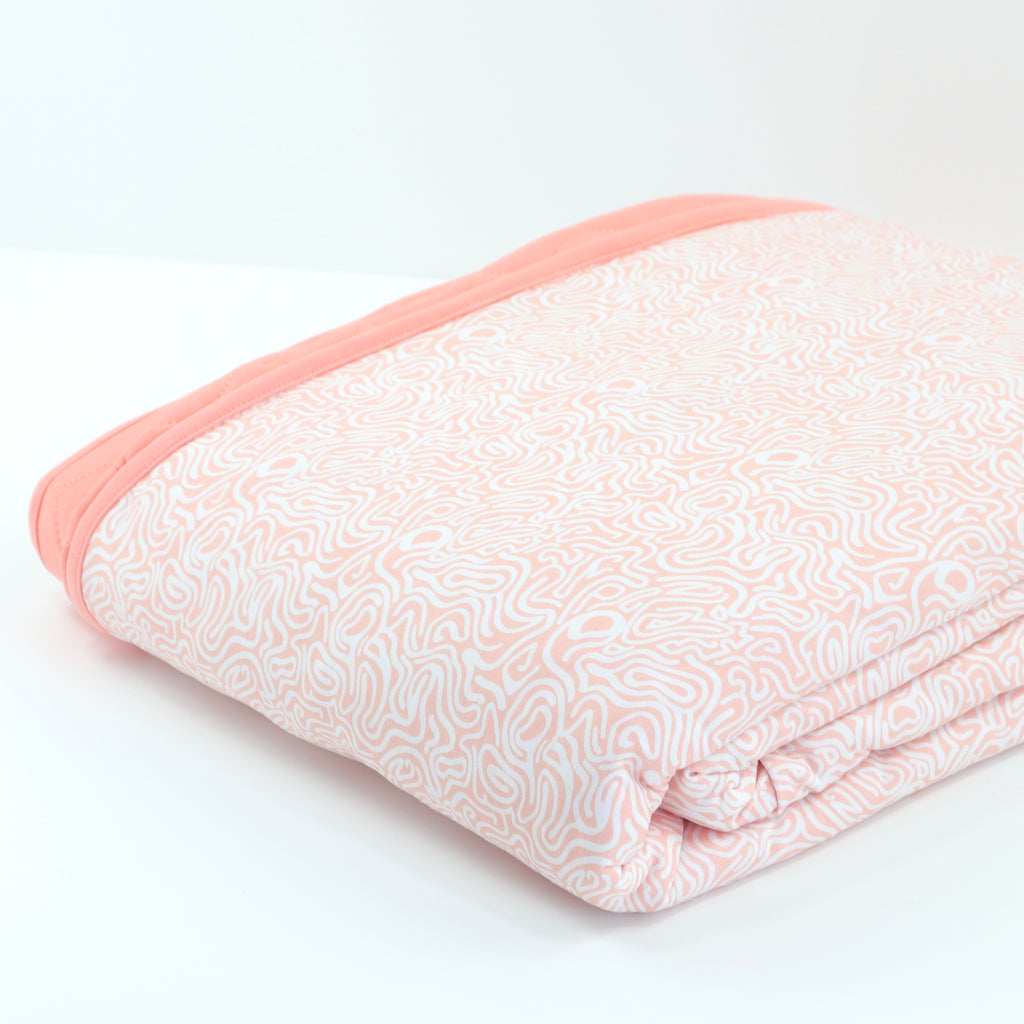 Peach Maze - Apricot Bambusz Felnőtt Takaró 1.5 TOG - LiaaBebe