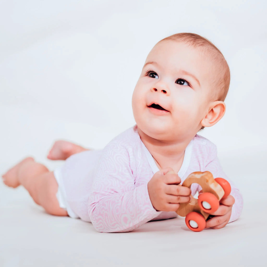 Body - Marshmallow Maze Bambusz Patentos Hosszú Ujjú Body