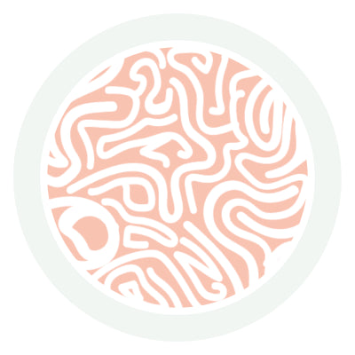 Peach Maze bambusový spací vak s nožičkami 0.5 TOG