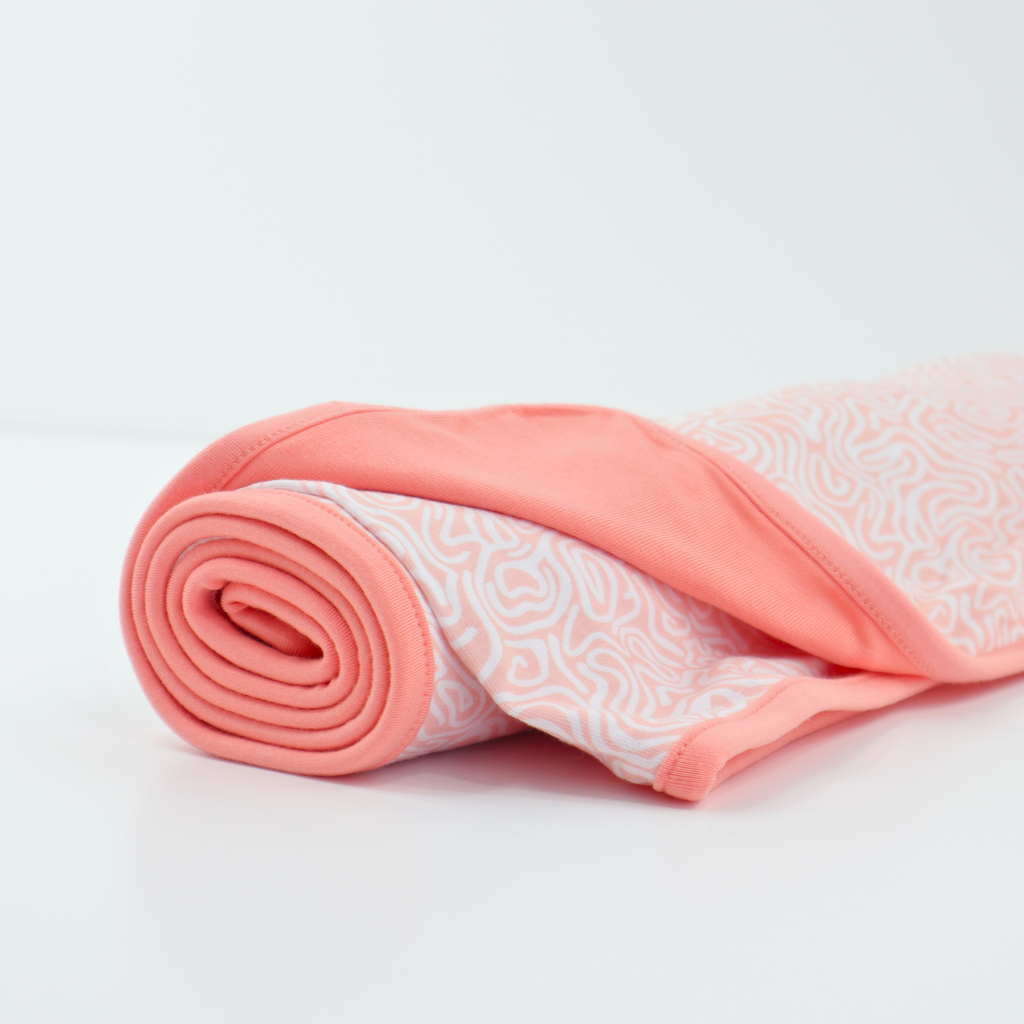 Peach Maze - Apricot Bambusz Felnőtt Takaró 0.5 TOG - LiaaBebe