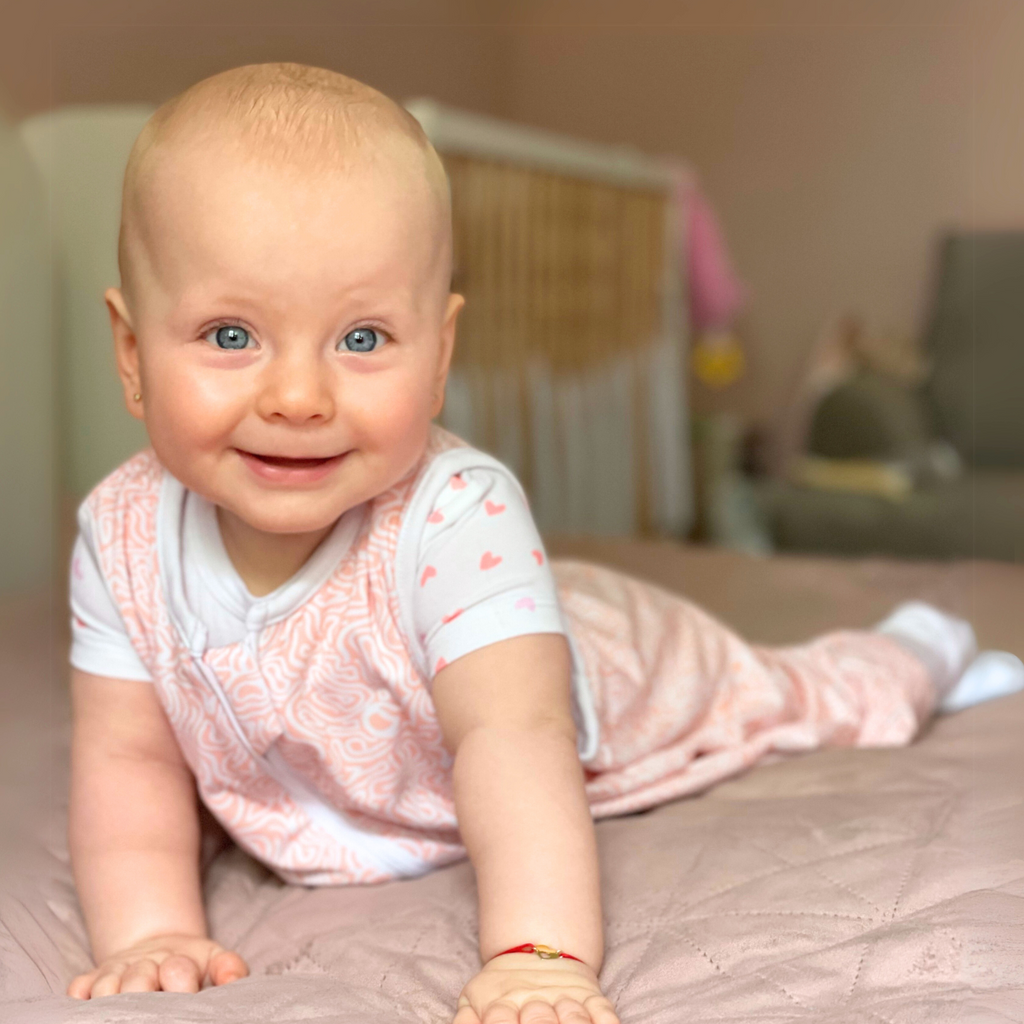 Peach Maze Bambusz Tipegő Hálózsák 0.5 TOG - LiaaBebe