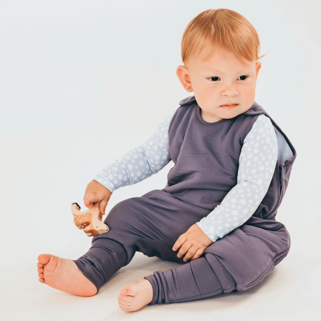 Tipegő Hálózsák - Aubergine Purple Bambusz Tipegő Hálózsák 1.5 TOG