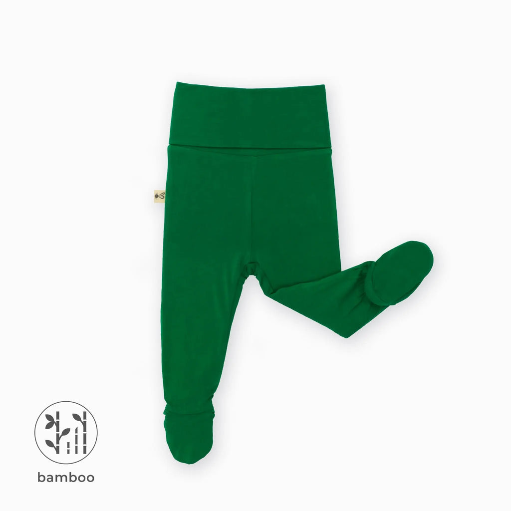 Jolly Green Bambusz Lábfejes Baba Nadrág Talpas Nadrág liaabebe 56 Jolly Green 
