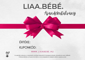 LiaaBébé Ajándékkártya Ajándékutalvány LiaaBebe 