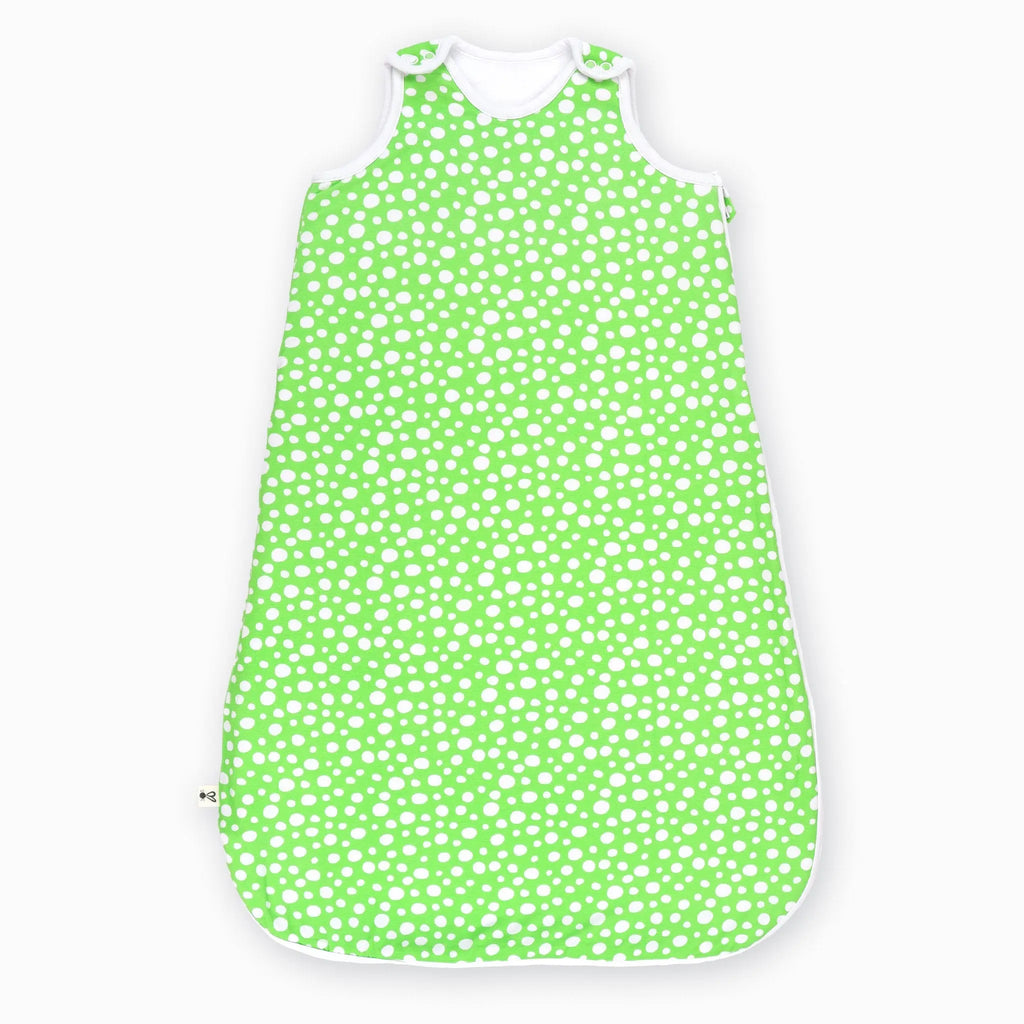 Light Green Dínós Bambusz Baba Hálózsák 1.5 TOG Tipegő Hálózsák liaabebe 